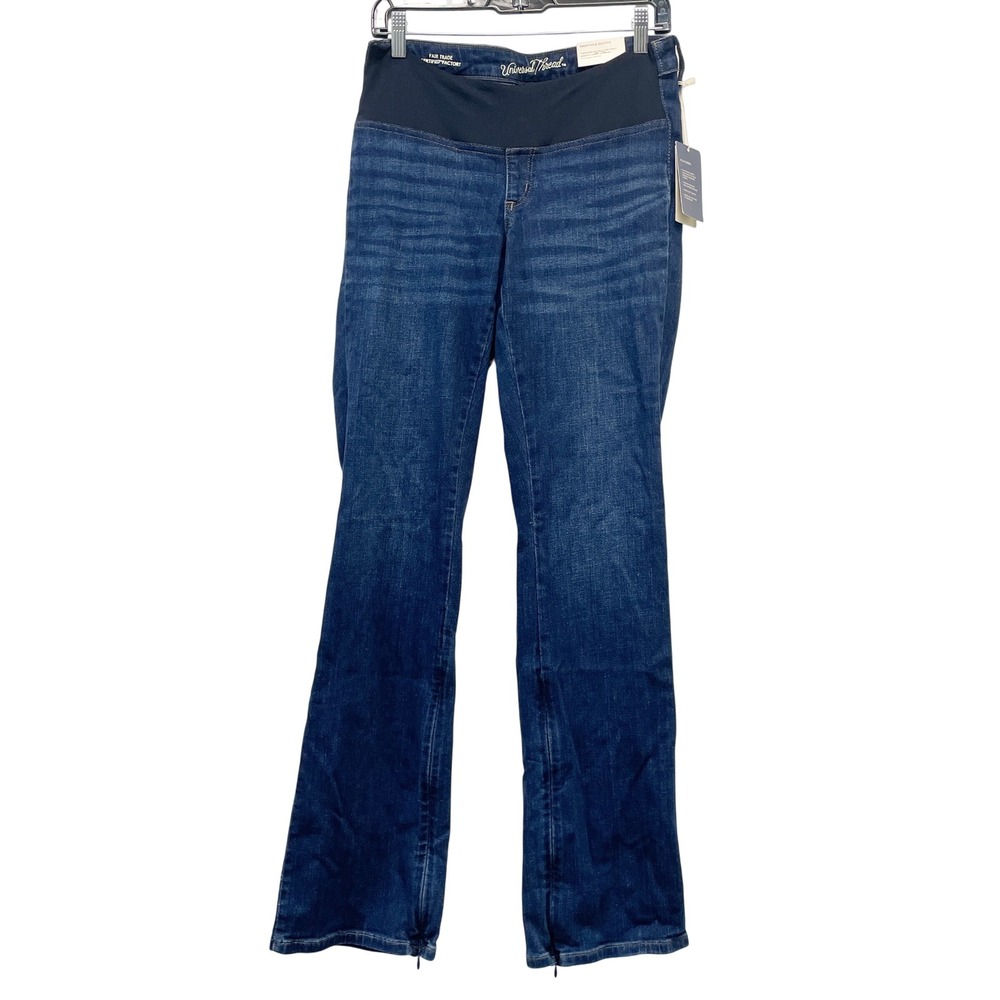 Universal‎ Thread Women's Adaptive Dark Wash Bootcut Jeans Size 10